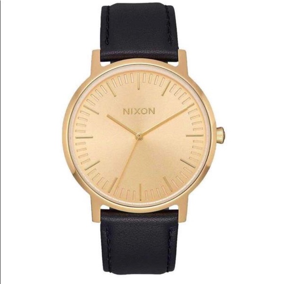 Accessories - Nixon Kensington Leather 37mm